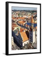 Altes Rathaus with a Rooftop View over Munich, Bavaria, Germany-Ken Gillham-Framed Photographic Print