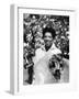 Althea Gibson Holding the Suzanne Lenglen Cup After Winning the French Title-Thomas D^ Mcavoy-Framed Premium Photographic Print