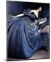 Althea Reading in Blue Dress-John White Alexander-Mounted Art Print