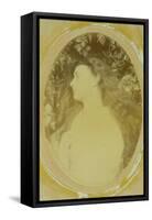 Althea-Julia Margaret Cameron-Framed Stretched Canvas