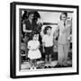 Althina Onassis, Christina Onassis, Alexander Onassis, Aristotle Onassis, Hamburg, Germany, 1953-null-Framed Photo