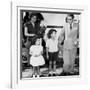 Althina Onassis, Christina Onassis, Alexander Onassis, Aristotle Onassis, Hamburg, Germany, 1953-null-Framed Photo