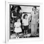 Althina Onassis, Christina Onassis, Alexander Onassis, Aristotle Onassis, Hamburg, Germany, 1953-null-Framed Photo