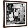 Althina Onassis, Christina Onassis, Alexander Onassis, Aristotle Onassis, Hamburg, Germany, 1953-null-Framed Photo