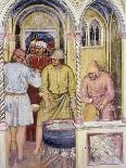 Preparation of Boiling Oil, Detail from Martyrdom of St Lucia-null-Giclee Print