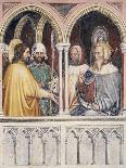 St George Disputing with Diocletian, Scene Taken from Episodes from Life of St George-Altichiero-Framed Giclee Print