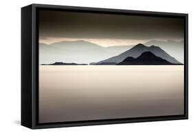 Altiplano, Bolivia, Salar de Uyuni-Art Wolfe-Framed Stretched Canvas