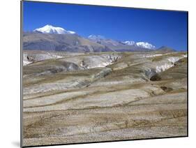 Altiplano Desert Plateau, Near Arequipa, Peru, South America-Tony Waltham-Mounted Photographic Print