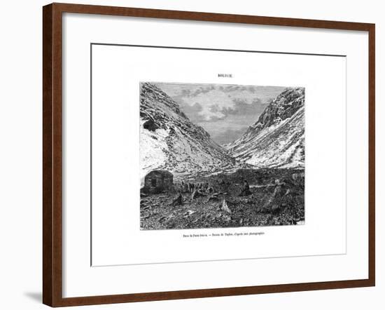 Altiplano or Puna, Bolivia, 19th Century-T Taylor-Framed Giclee Print