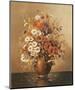 Altmeisterlicher Blumenstrauss-Corrado Pila-Mounted Art Print