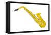 Alto Saxophone, Woodwind, Musical Instrument-Encyclopaedia Britannica-Framed Stretched Canvas