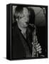 Alto Saxophonist Matt Wates Playing at the Fairway, Welwyn Garden City, Hertfordshire, 2003-Denis Williams-Framed Stretched Canvas