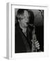 Alto Saxophonist Matt Wates Playing at the Fairway, Welwyn Garden City, Hertfordshire, 2003-Denis Williams-Framed Photographic Print