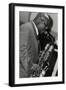 Alto Saxophonist Wessell Anderson Playing at the Fairway, Welwyn Garden City, Hertfordshire, 2004-Denis Williams-Framed Photographic Print