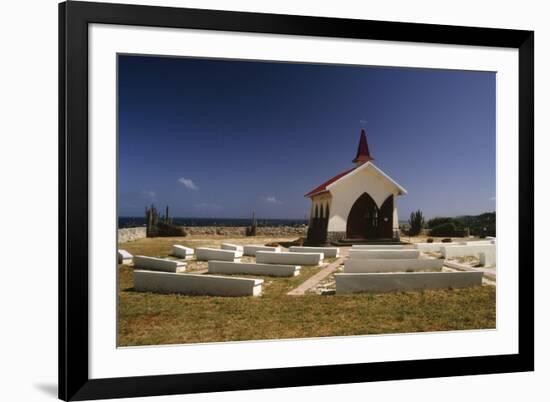 Alto Vista Chapel Aruba-George Oze-Framed Photographic Print