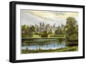 Alton Towers, Staffordshire, Home of the Earl of Shrewsbury, C1880-Benjamin Fawcett-Framed Giclee Print