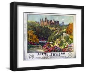 Alton Towers-null-Framed Art Print