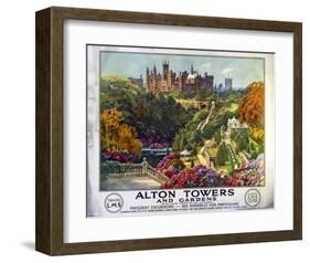 Alton Towers-null-Framed Art Print