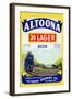 Altoona 36 Lager Beer-null-Framed Art Print