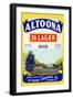 Altoona 36 Lager Beer-null-Framed Art Print