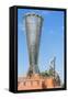 Altyn Shanyrak monument, Independence Park, Shymkent, South Region, Kazakhstan, Central Asia, Asia-G&M Therin-Weise-Framed Stretched Canvas