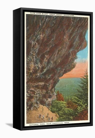 Alum Cave Bluff, Knoxville, Tennessee-null-Framed Stretched Canvas