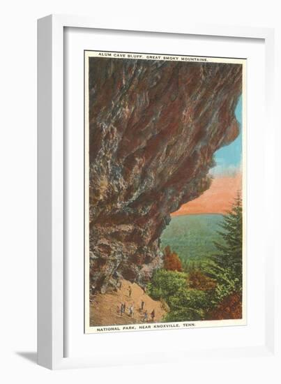 Alum Cave Bluff, Knoxville, Tennessee-null-Framed Art Print