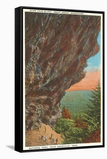 Alum Cave Bluff, Knoxville, Tennessee-null-Framed Stretched Canvas