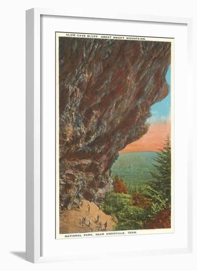 Alum Cave Bluff, Knoxville, Tennessee-null-Framed Art Print