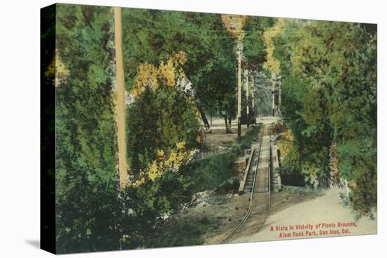 Alum Rock Park Picnic Grounds Vista View - San Jose, CA-Lantern Press-Stretched Canvas