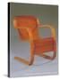 Alvar Aalto Arm Chair-null-Stretched Canvas