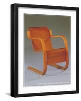 Alvar Aalto Arm Chair-null-Framed Art Print