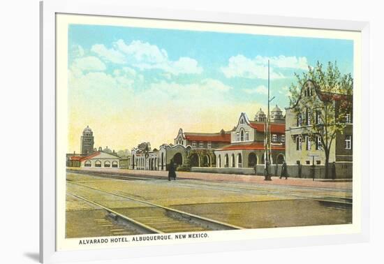 Alvarado Hotel, Albuquerque, New Mexico-null-Framed Art Print