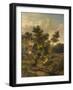 Alverston Mill, Isle of Wight-Abraham Hulk-Framed Giclee Print