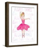 Always Dance 1-Ann Bailey-Framed Art Print