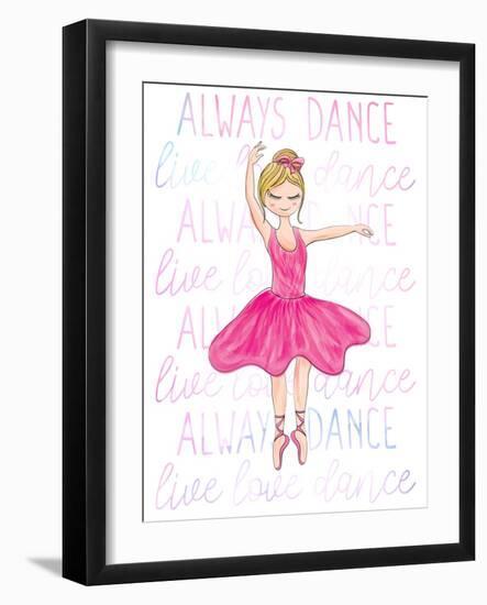 Always Dance 1-Ann Bailey-Framed Art Print