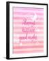 Always Kiss Me Good Night-Bella Dos Santos-Framed Art Print