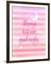 Always Kiss Me Good Night-Bella Dos Santos-Framed Art Print