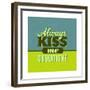 Always Kiss Me Goodnight 1-Lorand Okos-Framed Premium Giclee Print