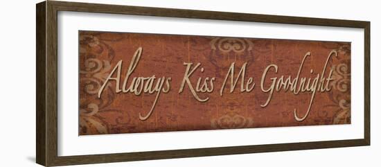 Always Kiss Me Goodnight - Mini-Todd Williams-Framed Photographic Print