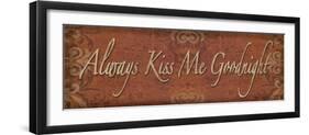 Always Kiss Me Goodnight - Mini-Todd Williams-Framed Photographic Print