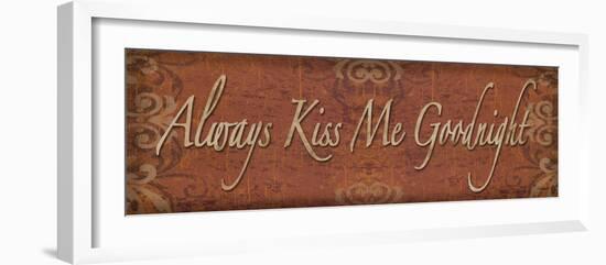 Always Kiss Me Goodnight - Mini-Todd Williams-Framed Photographic Print