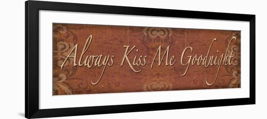 Always Kiss Me Goodnight-Todd Williams-Framed Art Print