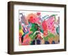 Always One In a Crowd-Niya Christine-Framed Art Print