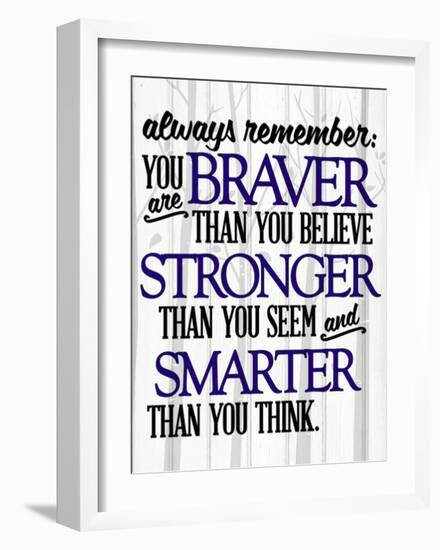 Always Remember-Kimberly Allen-Framed Art Print