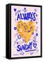 Always Sunday-Baroo Bloom-Framed Stretched Canvas