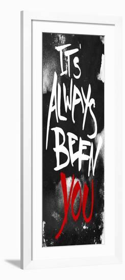 Always You Red-OnRei-Framed Art Print