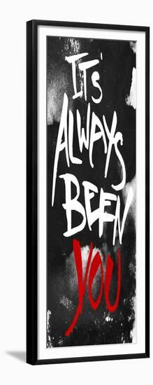 Always You Red-OnRei-Framed Art Print