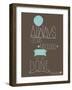 Always-null-Framed Art Print