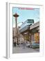 Alweg Monorail, Seattle, Washington-null-Framed Art Print